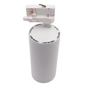 30W 40W COB chùm góc có thể điều chỉnh 360 độ hiện đại nhôm tuyến tính dẫn ánh sáng theo dõi cho phòng trưng bày nghệ thuật bán lẻ trung tâm mua sắm tại chỗ chiếu sáng - Product Image 1