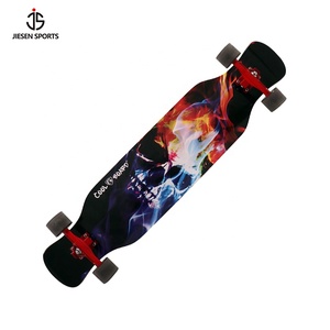 ขายส่งแผ่นไม้อัดเมเปิลแคนาดาสําหรับศูนย์สเก็ตบอร์ด Longboard ปรับแต่งล้อสเก็ตบอร์ด Longboard สเก็ตบอร์ด - Product Image 1