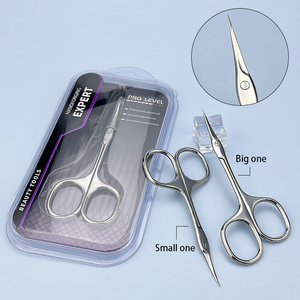 Forbici professionali per <span class=keywords><strong>cuticole</strong></span> in acciaio inossidabile spesso, per la rimozione della pelle morta, forbici russe per manicure, tronchesine per unghie - Product Image 1