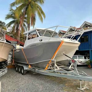 Barco de pesca de aluminio catamaman, yate barato, barco de vela, gran oferta - Product Image 5