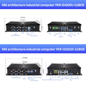 Nuevo Router Industrial Mini PC con Doble LAN, 4G SIM, WiFi6, Intel N150/N305, DDR5, NVMe, RS485, GPIO, Sin Ventilador, para Riel DIN - Product Image 4
