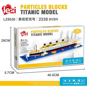 Set di Micro Blocchi da Costruzione <span class=keywords><strong>Titanic</strong></span>, Modellino di Nave Famosa, Zhegao Lezi Ingrosso - Product Image 4