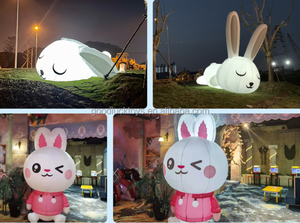 Đám cưới mái vòm đá cẩm thạch cá heo nước giải khát chai bóng vòm chúc mừng sinh nhật bán Halloween trang trí <span class=keywords><strong>Inflatable</strong></span> thỏ vòm - Product Image 5