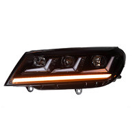 Pour VW Touareg 2016-2018, ensemble de phares LED complets de rechange, feux de jour DRL, clignotants séquentiels, lentille de projecteur, plug and play, paire