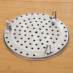 Cremagliera per cottura a vapore multifunzione in acciaio inossidabile treppiede da cucina piatto per cottura a vapore Bun Mantou per cottura a vapore scaffale per acqua Steami - Product Image 6