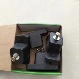 Personalizzabile facile installazione in gomma Anti-vibrazione ammortizzatore piedini per condizionatore Ac Stand esterno in gomma ammortizzatore - Product Image 1