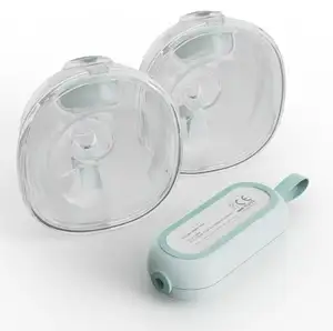 Dearevery BPA Miễn Phí Silicone Điện Sữa Vắt Bơm Vú Mặc Đôi Hút Bơm