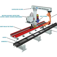 Brazo Robótico de Soldadura para Estructuras de Acero, Estación de Soldadura Robótica China