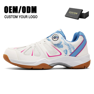 <span class=keywords><strong>Scarpe</strong></span> da Badminton, Tennis, Ping Pong e <span class=keywords><strong>Pallavolo</strong></span> <span class=keywords><strong>per</strong></span> Uomo e Donna, Sneakers da Corsa su Pista e Sentiero in Microfibra con Chiusura <span class=keywords><strong>a</strong></span> Bottone - Product Image 1