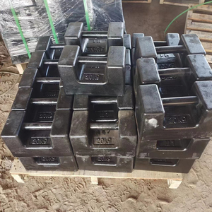 20kg 50kg 100kg 500kg 1000kg <span class=keywords><strong>poids</strong></span> d'étalonnage en fonte empilable pour grue - Product Image 3