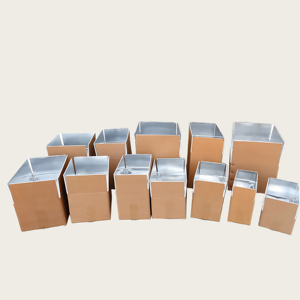 Contenitore Industriale Composito per Catena del Freddo con Apertura Piatta, Isolato con Schiuma EPS e Foglio di Alluminio per Spedizione di Alimenti Congelati - Product Image 5