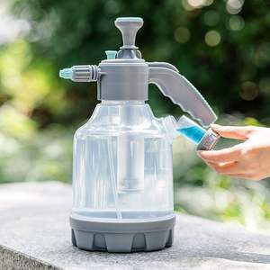 Pistolet à eau manuel NIKiSUN 8 motifs, basse pression, vert, pour le nettoyage de voiture, <span class=keywords><strong>avec</strong></span> réservoir de 100 ml, port 5/8 pouces, outil à <span class=keywords><strong>main</strong></span> pour le jardinage domestique - Product Image 3