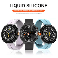 Bracelet en silicone magnétique pour Samsung Galaxy Watch 8 44mm 40mm, bracelet de sport pour Samsung Watch 8 Classic, accessoires