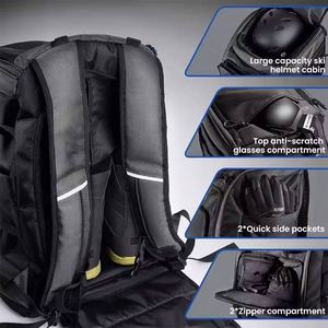 Muestra gratuita, suministro de China, mochila de viaje personalizada, deportiva, impermeable, para hombre, para portátil, para esquí. - Product Image 4