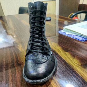 Wholesale Bulk Supply Ready to Ship High Ankle <b>Leather</b> Training <b>Boots</b> Durable Outdoor OEM Support Footwear - Product Image 1