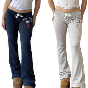 Pantalones Deportivos de Felpa para Mujer, con Logotipo Personalizado, Corte Recto, Transpirables, Ecológicos, Ajuste Holgado, Estilo Atlético, OEM - Product Image 1