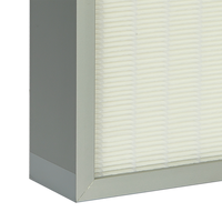 Nuevo filtro HEPA de membrana SHWFILTER PTFE H13 grado 0,3 m marco de aluminio de 99.9% eficiencia para productos farmacéuticos