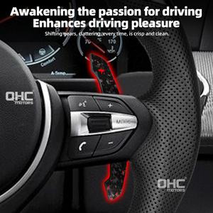 Palanca de cambios magnética de fibra de carbono forjada roja de almacén de EE. UU. Para Bmw <span class=keywords><strong>M3</strong></span> F80 F30 F34 F35 F20 F21 F52 F22 F45 F32 F36 F82 F87 - Product Image 4