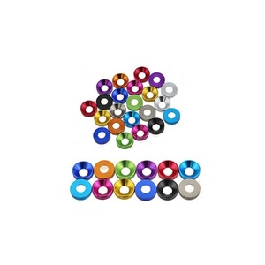 Hot Sale Precision Colorful Anodized Aluminum <strong>Countersunk</strong> <strong>Washers</strong> 4mm <strong>Countersunk</strong> <strong>Washers</strong> - Product Image 3