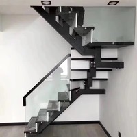 Système de garde-corps en acier inoxydable pour escalier en colimaçon, garde-corps d'ingénierie tout en acier inoxydable, fileté, pour balcon extérieur et centre commercial