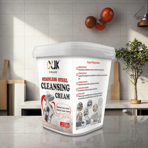Xin <span class=keywords><strong>Juke</strong></span> – Nettoyant solide écologique en acier inoxydable 500g, restaure l'éclat, multi-usages pour articles ménagers et ustensiles de cuisine, parfum citron - Product Image 5