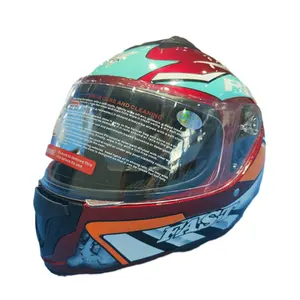 カバーマスクフルフェイスヘルメット付きモトクロス用の安全性とスタイルの組み合わせダブルバイザーフルフェイスヘルメット
