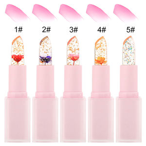 <span class=keywords><strong>Baume</strong></span> à lèvres changeant de couleur selon la température, nouvelle <span class=keywords><strong>fleur</strong></span> de cristal 2025 - Rouge à lèvres hydratant <span class=keywords><strong>avec</strong></span> décoration en feuille d'or pour le maquillage quotidien - Product Image 6