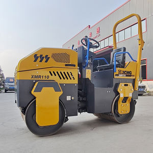 <span class=keywords><strong>China</strong></span> Marke XCMG <span class=keywords><strong>Road</strong></span> <span class=keywords><strong>Roller</strong></span> 1 Tonne Doppelt rommel walze mit Dieselmotor XMR110 zu verkaufen - Product Image 1