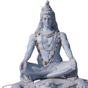 <span class=keywords><strong>Statua</strong></span> in <span class=keywords><strong>marmo</strong></span> bianco a grandezza naturale <span class=keywords><strong>di</strong></span> Lord Shiva in offerta speciale - Product Image 1