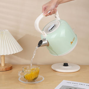 रेट्रो सुंदर 2.2l स्टेनलेस स्टील 1800w हाउस हमें पानी उबालकर केटल 360 डिग्री बेस ऑटो बंद इलेक्ट्रिक चाय - Product Image 3