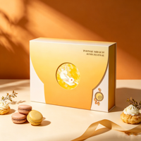 Caja de Regalo de Chocolate de Lujo Personalizada, Caja de Embalaje Ecológica para Galletas, Sushi y Postres, Caja para Chocolates