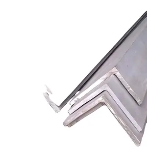 Flat incision 50x50 different types of steel equal angle Galvanized Angle Bar for Solar Panel Frame