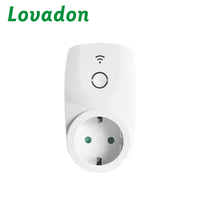 Prise murale intelligente pour maison avec minuterie de contrôle WiFi Prise et interrupteur 2 prises CA et 2 ports USB A de 16A