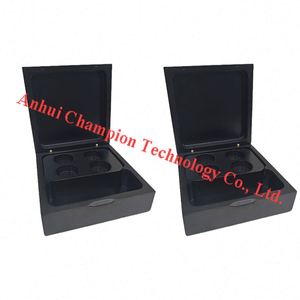 Caja de café hecha a mano, 2 ranuras, carpintería de madera artesanal - Product Image 5