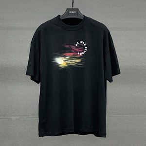 เสื้อยืดโอเวอร์ไซส์คอกลมผ้าฝ้าย100% พรีเมี่ยมสำหรับผู้ชายเสื้อยืดพิมพ์ลายกราฟิก280 GSM รุ่นเฮฟวี่เวท - Product Image 3