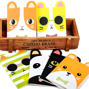 Mini Cuaderno de <span class=keywords><strong>Dibujos</strong></span> Animados, Cuaderno con Forma de Animal, Panda, Gato, Bloc de Notas con Cubierta de <span class=keywords><strong>Dibujos</strong></span> Animados <span class=keywords><strong>para</strong></span> Niños, Papelería Escolar, Regalo - Product Image 5