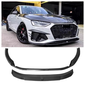 Labbro Anteriore in Vera Fibra di Carbonio 2 Pezzi per <span class=keywords><strong>Audi</strong></span> <span class=keywords><strong>A4</strong></span> B9.5 S4 <span class=keywords><strong>SLine</strong></span> 2020-2024, Ricambio Auto, Kit Carrozzeria Paraurti Anteriore <span class=keywords><strong>A4</strong></span> S4 - Product Image 1
