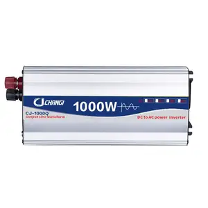 China Factory Sale Single Row 1000w 1200W Peak Power 50Hz / 60Hz Pure Sine Wave Inverters Converters