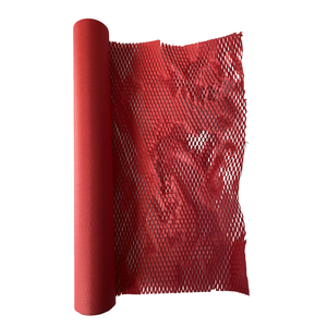 Suministro directo de fábrica, tamaños y especificaciones personalizados, papel Kraft de envoltura de rejilla roja en stock para la venta - Product Image 2