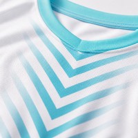 Conjunto de Uniforme de Fútbol Minimalista con Diseño Chevron, Sublimado, Corte Holgado, Ropa Deportiva, Personalizable con Logotipo