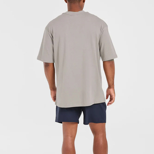 Nueva Llegada, Camisetas de Verano para Hombre, Informales, Transpirables, de Talla Grande, con Logotipo Personalizado, Diseño OEM, Venta al Por Mayor - Product Image 5