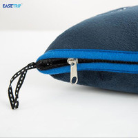 Voiture Dormir Compressible Couverture De Voyage en Sac À Fermeture À Glissière Couverture Couverture D'oreiller de Voyage Pliable 2 En 1 pour la Compagnie Aérienne
