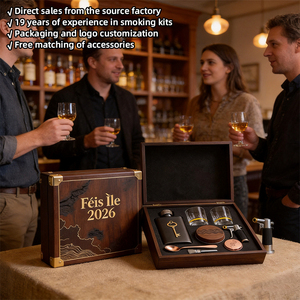 Kit de fumage de whisky directement de l'usine, inspiré du festival du whisky <span class=keywords><strong>d</strong></span>'Isle, coffret cadeau de luxe pour cocktails fumés, en collaboration avec les distilleries - Product Image 6