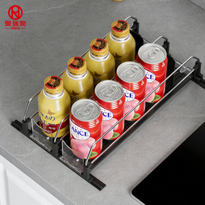 Dispensador <span class=keywords><strong>de</strong></span> Bebidas por Gravedad - Organizador <span class=keywords><strong>de</strong></span> Bebidas Extensible para Estantes <span class=keywords><strong>de</strong></span> Supermercado <span class=keywords><strong>y</strong></span> Refrigeradores - Product Image 2