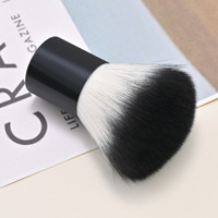 Brochas de maquillaje Kabuki con logotipo personalizado, herramienta cosmética, brocha Kabuki para uñas, brocha corporal Kabuki