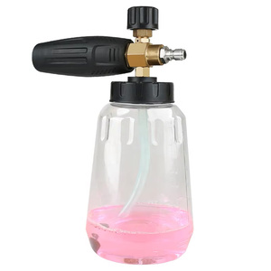 SPS 1L Rửa Xe Trong Suốt Bọt Tuyết <span class=keywords><strong>Lance</strong></span> Dầu Gội Tuyết Áp Lực Cao Máy Giặt Bọt Cannon Bọt Vòi Phun - Product Image 1