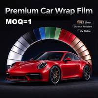 Film de protection de peinture rouge pour voiture FAME TPU, film de changement de couleur, protection contre les rayures, couleur stable, garantie 5-10 ans
