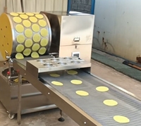 Machine automatique à pâtisserie Injera Spring Roll et Samosa Sheet Lumpia Wrapper Maker Machine de fabrication de produits céréaliers
