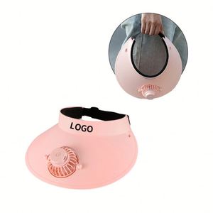 2026 Sun <b>Hat</b> with Cooling Fan Portable Cooling Outdoor Lightweight Rechargeable Summer Visor <b>Hat</b> with Fan <b>for</b> Outdoor - Product Image 1