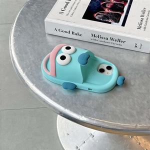 Divertente Custodia per Telefono 3D a Forma di Pesce Cartoon per 12 13 14 15 Pro Max, Morbida Antiurto in Vero Silicone - Product Image 5